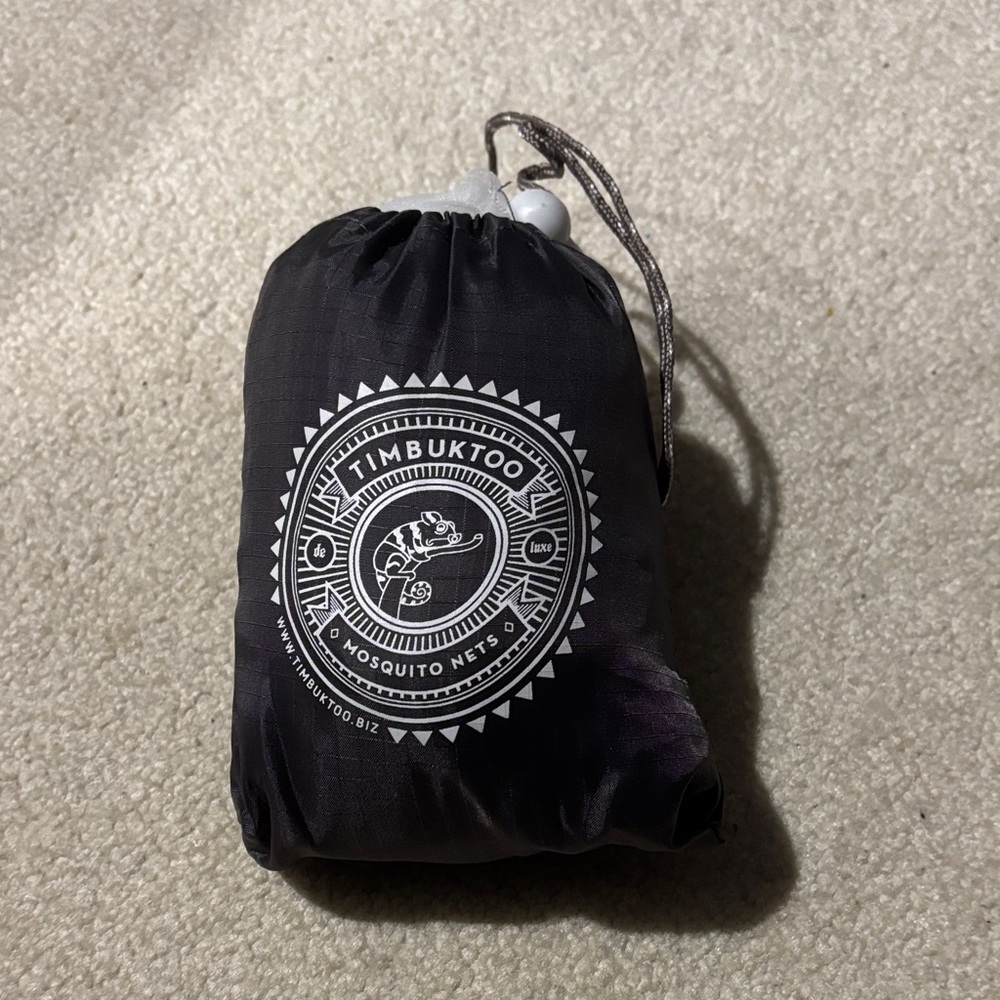 Black Mosquito Net Bag